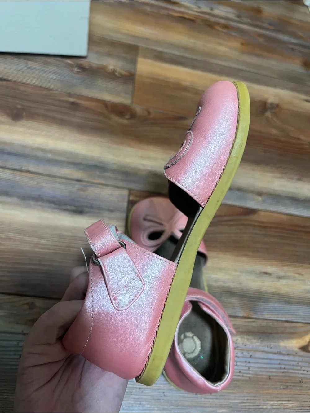 Livie & Luca Pink Mary Jane Bow-Accent Shoes